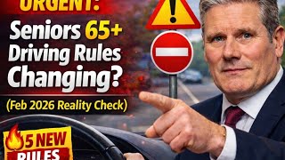 URGENT: Seniors 65+ Driving Rules Changing (Feb 2026 Reality Check)