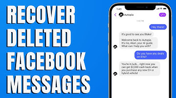How To Recover Deleted Facebook Messages