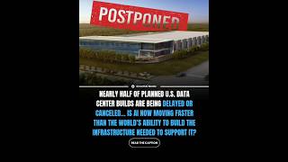 🚨 AI Data Centers Are Being Delayed by Power Infrastructure Shortages