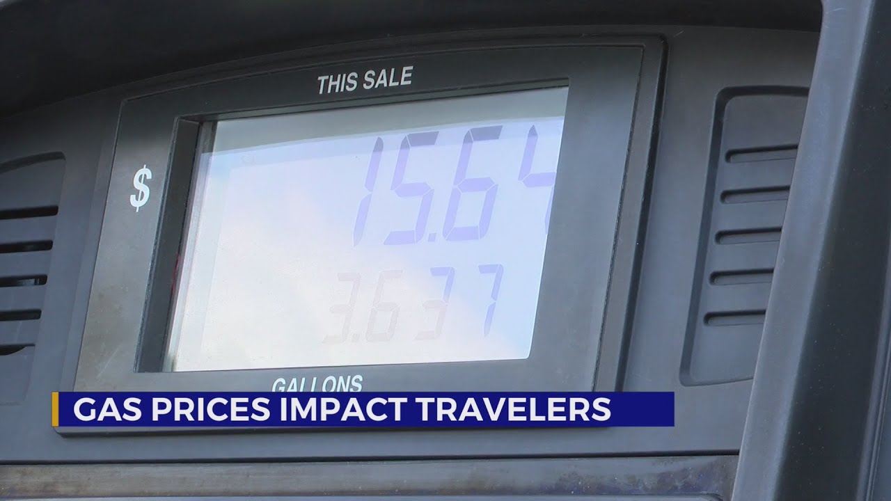 Travelers prepare for high gas prices during Memorial Day weekend YouTube