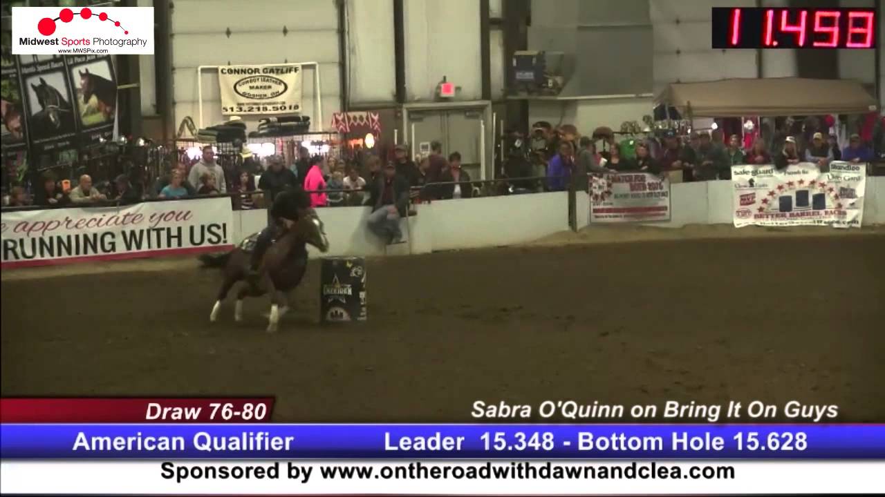 1. Sabra O'Quinn  - Bring It on Guys 15.208