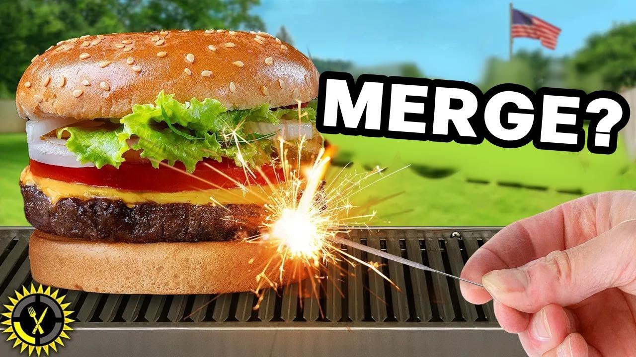 Poți găti un burger cu... bețe de artificii?!