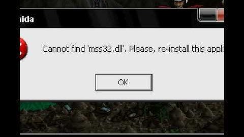 Cant Find mss.dll Combat Arms Help!!