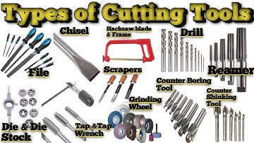 Types of Cutting Tools and Uses. How many types of cutting tools are there and what are their uses.