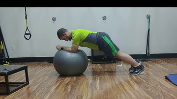 Stability Ball Alphabet