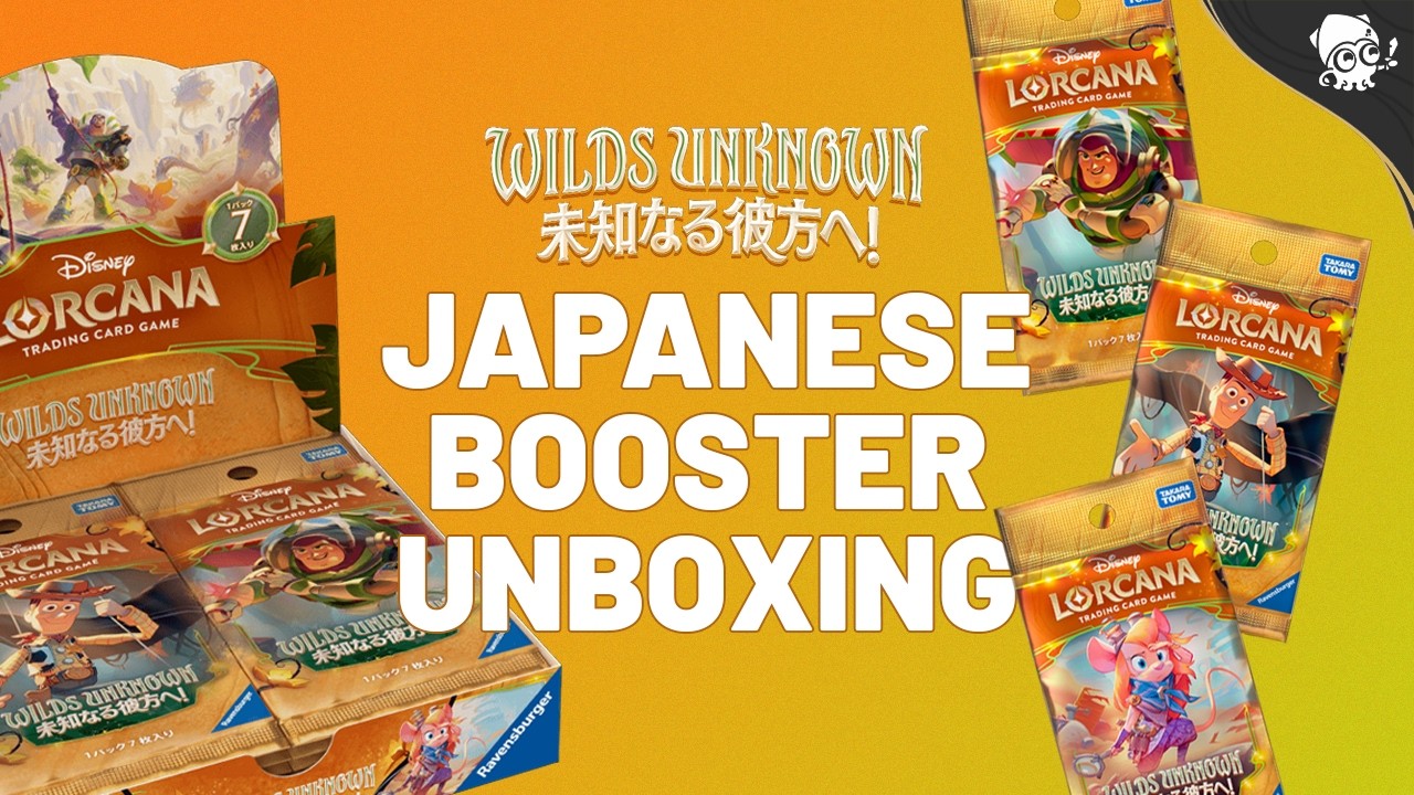 Opening TWO Wilds Unknown JAPANESE Booster Boxes | Disney Lorcana TCG