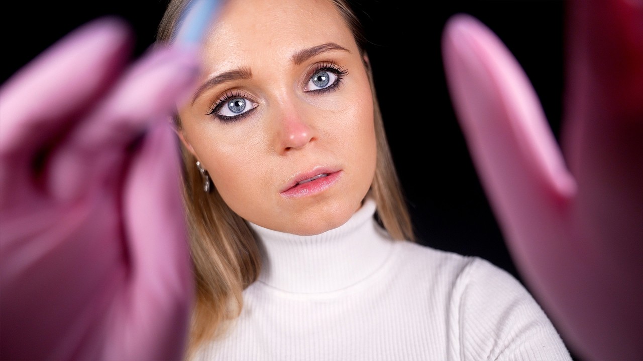 ASMR | Doing your EYEBROWS with gloves for ULTIMATE TINGLES