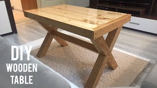 Making a wooden table / How to make a wooden table