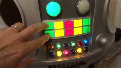 B9 Robot Chest Button Kit Assembly and installation