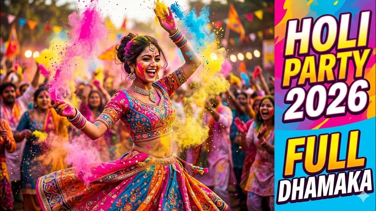Holi Party Song 2026 | New Dance Video | Full Dhamaka