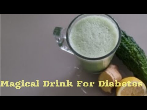 How to make bitter melon /gourd juice /home remedy for diabetes/cholesterol/Weight Loss