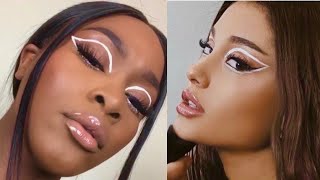 LADY GAGA & ARIANA GRANDE RAIN ON ME INSPIRED MAKEUP LOOK #rainonme