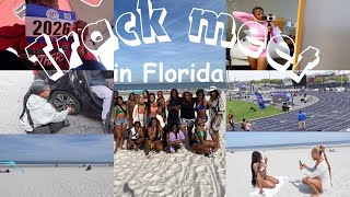 VLOG | TRACK MEET IN FLORIDA, BUS BROKE DOWN, FLAT TIRE, ETC.