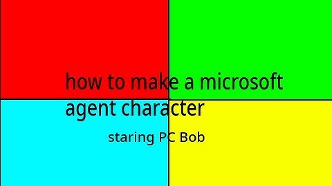 how to make a microsoft agent character