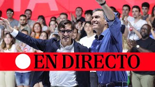 DIRECTO | Pedro Sánchez y Salvador Illa en Sant Boi de Llobregat