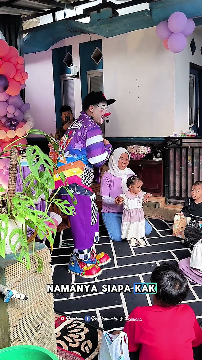 Badut lucu ulang tahun #badutcantik #happybirthday #badutlucu