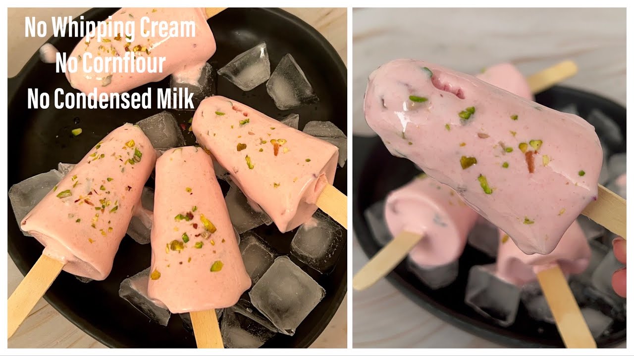 सिर्फ 1 कप दूध से बनाएं एकदम क्रीमी कुल्फी | No Whipping Cream, No Condensed Milk Kulfi |Rose Kulfi | Anyone Can Cook with Dr.Alisha