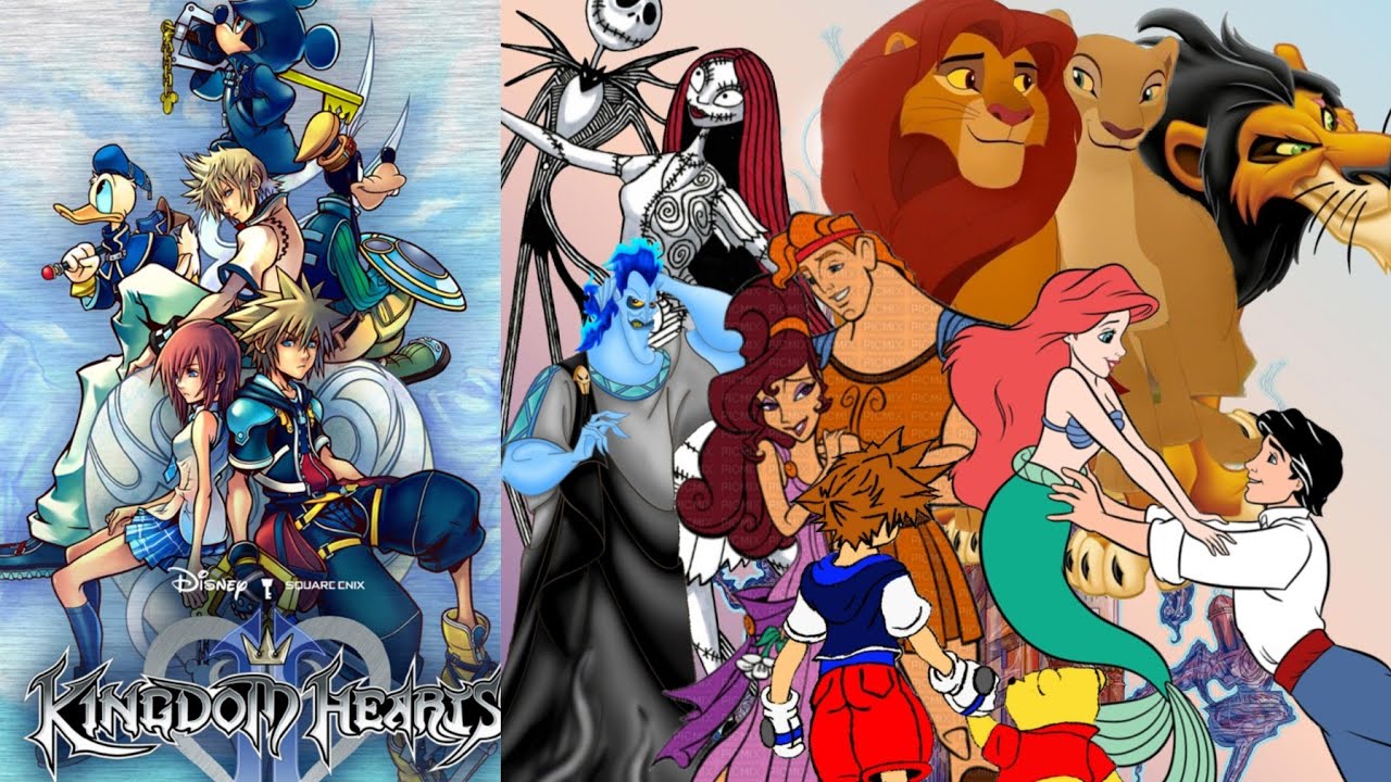 Kingdom Hearts 2-Part 18-Ariel,Simba,Jack,Pooh,and Hercules - YouTube