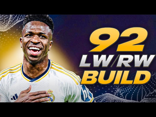 *UPDATED* 92 MAX RATED WINGER (LW/RW) BUILD | EAFC 24 Clubs class=