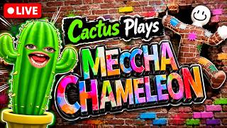 🔴Hide and Seek With Paint 🎨 MECCHA CHAMELEON (Landscape)