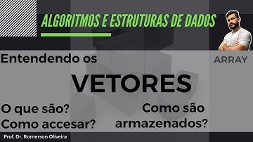 AEDS 6: Vetores (1) - O que são vetores (array), como acessar e como são armazenados na memória?