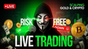Live CRYPTO and GOLD Scalping Trading | DAY 15 #goldtrading #cryptotrading #bitcoin