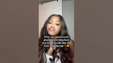 Pre Plucked Pre Bleached Pre Curled Stress Free Install Full Video Coming Soon 
