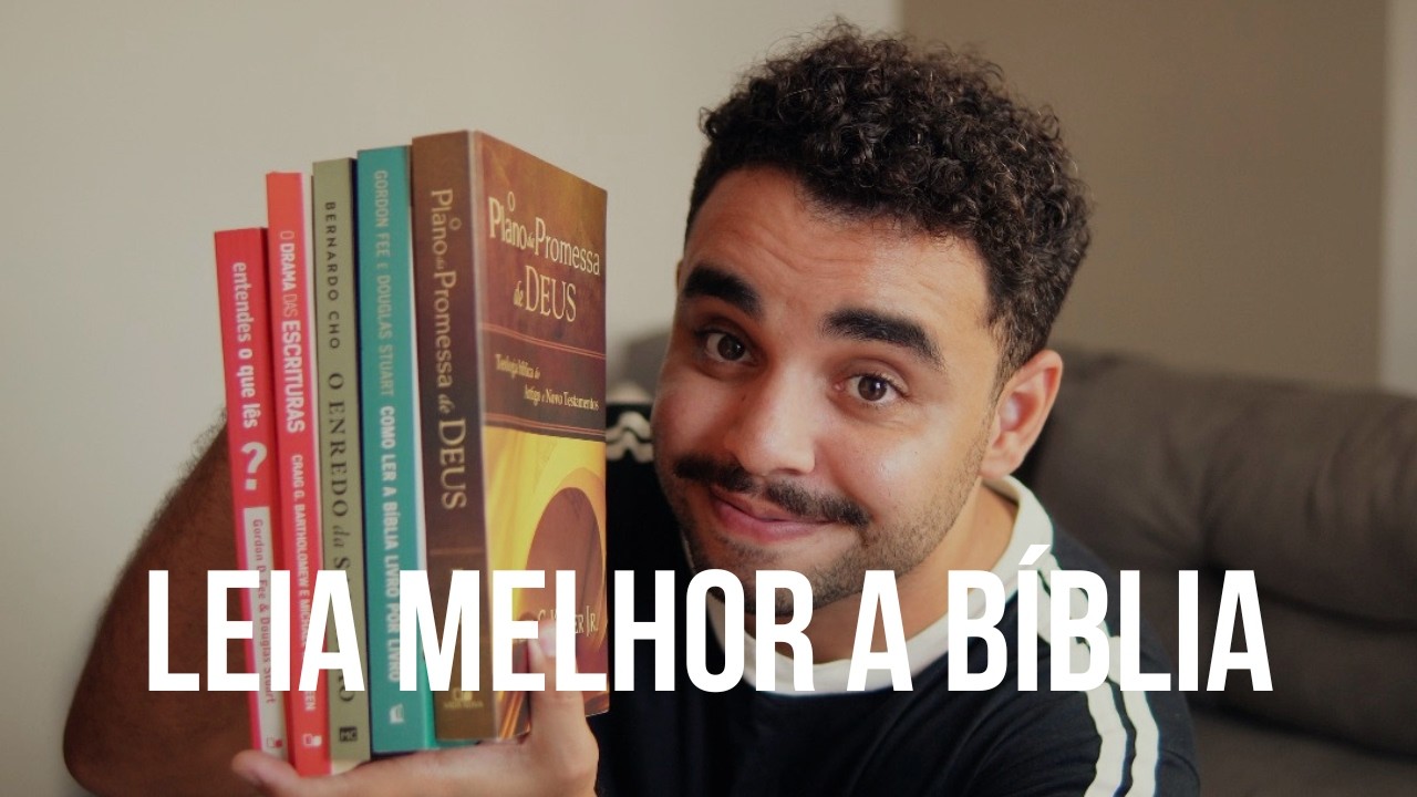 5 LIVROS PRA VOCÊ ENTENDER A BÍBLIA DE VERDADE