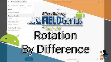 FieldGenius for Android: Rotation by Difference | Bench Mark