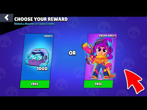 I GOT UPDATE GIFTS!!🔥🎁 8 NEW BRAWLERS!! FREE CREDITS IS HERE!!! BRAWL STARS UPDATE REWARDS!!!