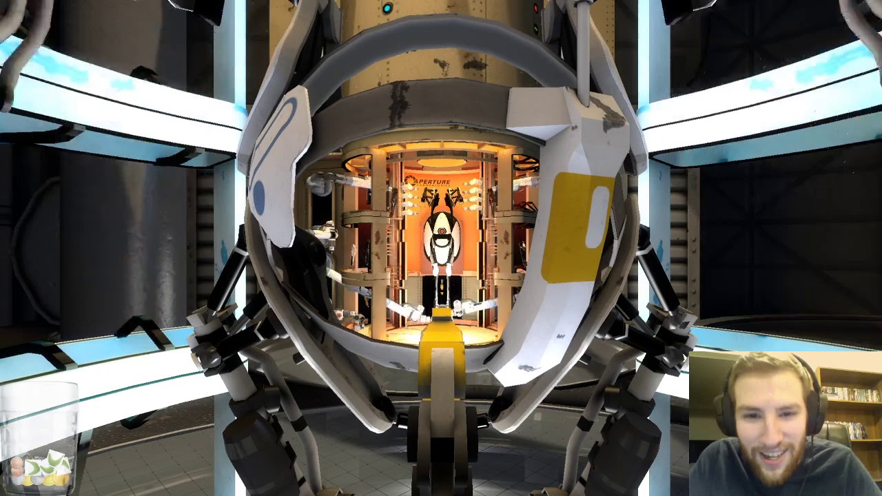 2 Idiots Try To Solve Puzzles With Bfuqua55 - Portal 2 - YouTube