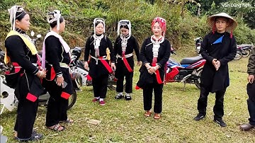 hát rất hay bô kiên và cỏng thiến, tại đám cưới nhà buồng bủ thôn bản cưởm, tân thành bắc Quang