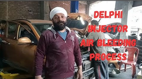 DELPHI INJECTOR AIR BLEEDING PROCESS | GRAND i10 | XCENT | DIESEL