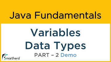 Java VARIABLES and DATA TYPES example Part-2. Java Tutorial for Beginners #2.2