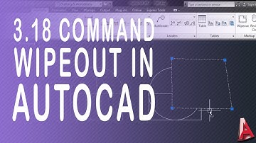 3.18 Wipeout in Autocad. How to use command wipeout in autocad