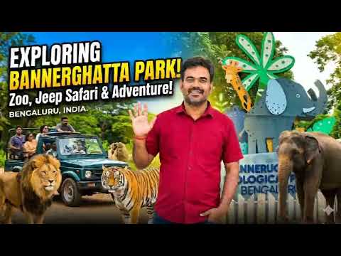 Bangalore Bannerghatta biological park #bannerghattabiologicalpark #jeepsafari #biologicalpark