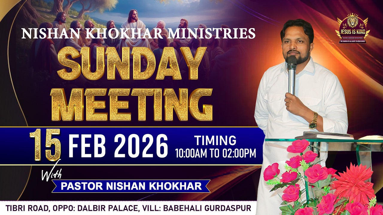 Sunday Meeting Head Church Babehali  || 15-02-2026 || Nishan Khokhar Ministries