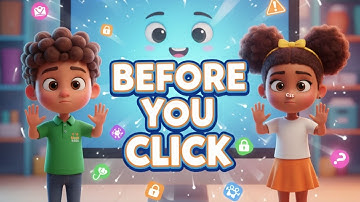 🖱️ Before You Click  Internet Safety Song for Kids  BIUDA Smart Tech Series 🌐