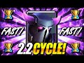 FASTEST PEKKA CYCLE DECK EVER!!! 2.2 CYCLE!! THIS IS INSANE!