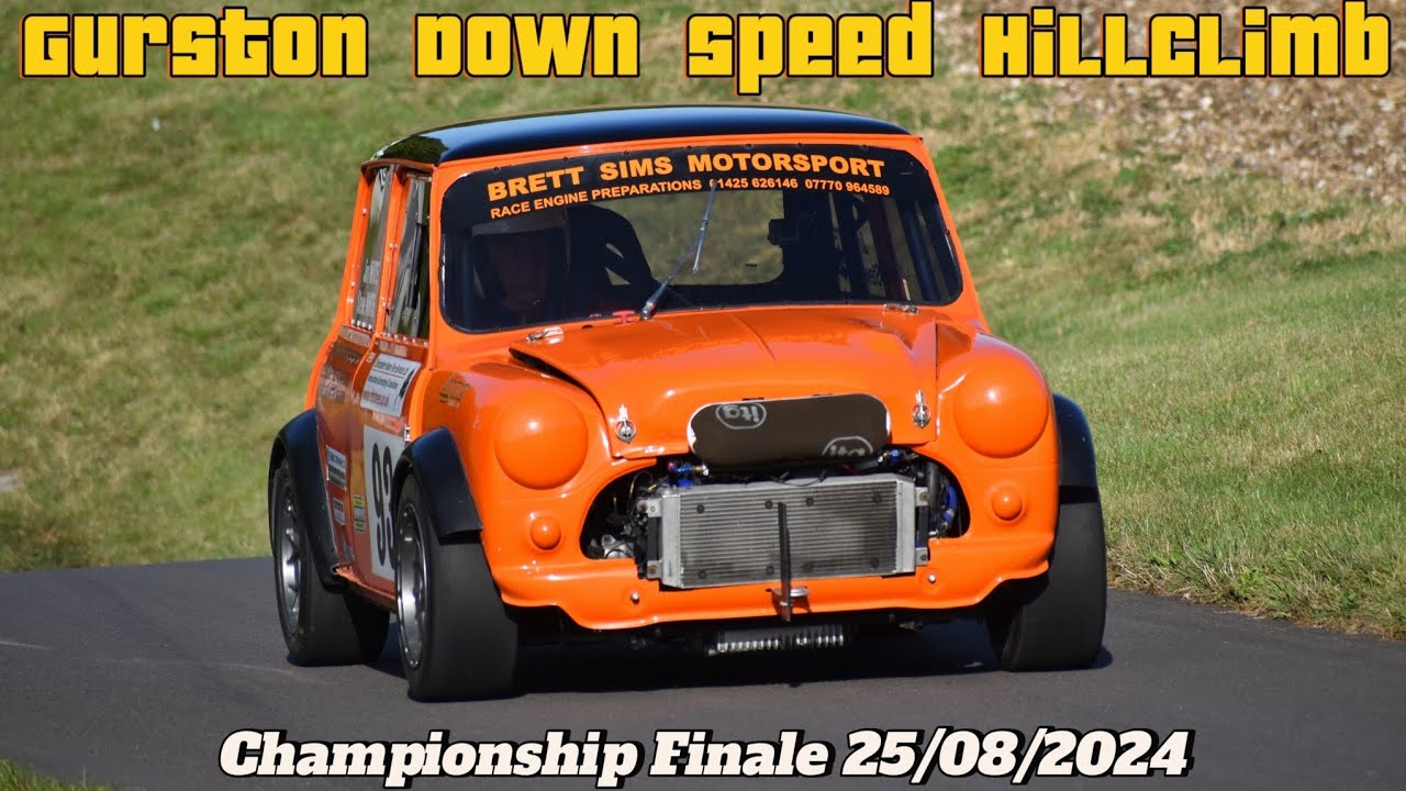 Gurston Down Speed Hillclimb: Championship Finale Action! Crashes, Spins and Speed! - 25/08/2024