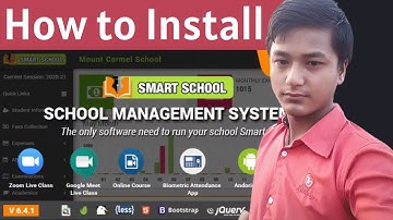 How to Install Smart School : School Management System