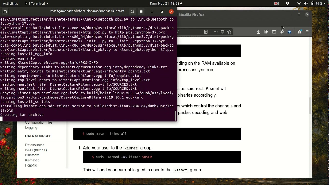 Tutorial Kismet YouTube