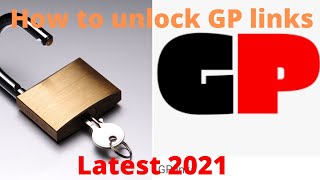 #GPlinks How to unlock 🔓 gp links screenshot 2