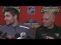 RAW | Leon and Peter Draisaitl in Germany 10.01.18