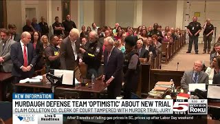 VIDEO: Murdaugh defense team claims Colleton Co. clerk of court tampered with jury