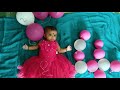 4 month baby photoshoot vlogs with mahalakshmi  4 month  baby photoshoot  balloons  photoshoot