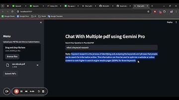 Chat with Multiple Pdf Using LanChain Gemini