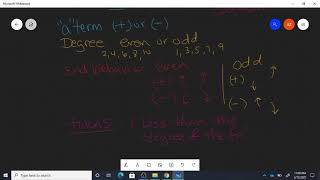 4 1 Graphing polynomial functions