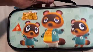 Animal Crossing Switch carrying case quick review