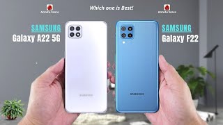 Samsung Galaxy A22 5G vs Samsung Galaxy F22 | Full Comparison ⚡ Which one is Best.